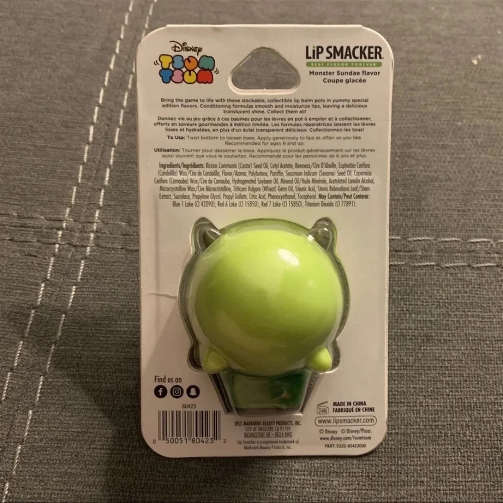 🥰🥰Disney Tsum Tsum Mike Wazowski Lip Smacker🥰🥰